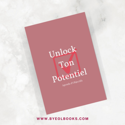 unlock ton potentiel couverture rose version livre planner